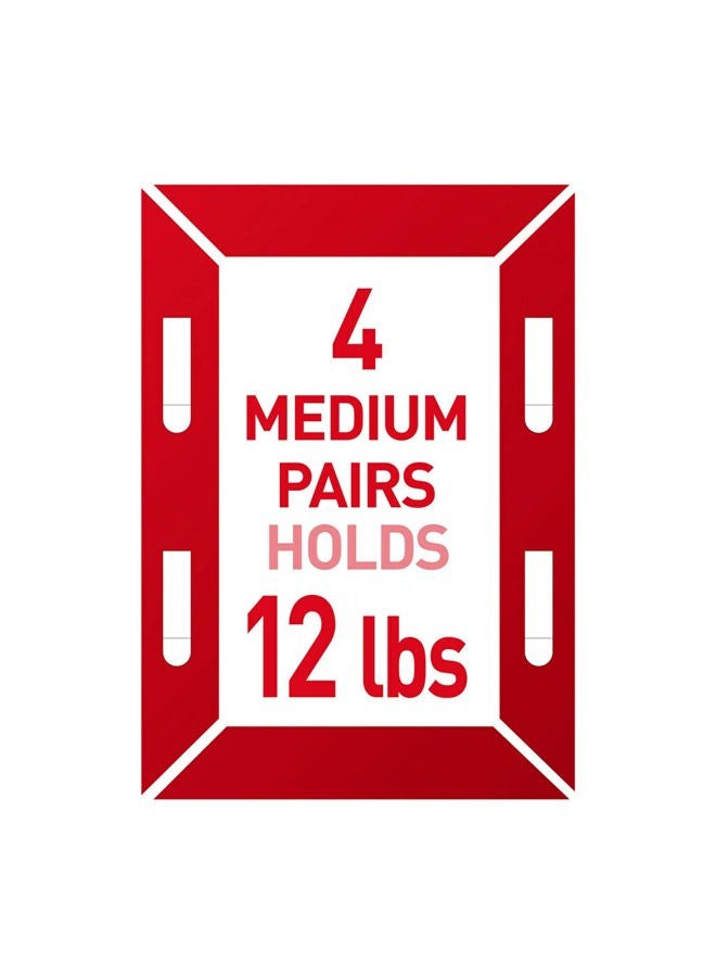 Command 17201 Medium Picture Hanging Strips, White (9 Packs of 3 Pairs) - Image 3