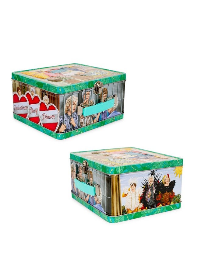 Toynk - The Golden Girls Cast Retro Metal Tin Lunch Box Tote Exclusive - Image 1