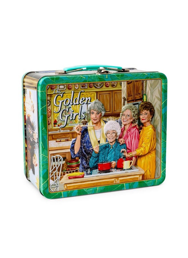 Toynk - The Golden Girls Cast Retro Metal Tin Lunch Box Tote Exclusive - Image 1