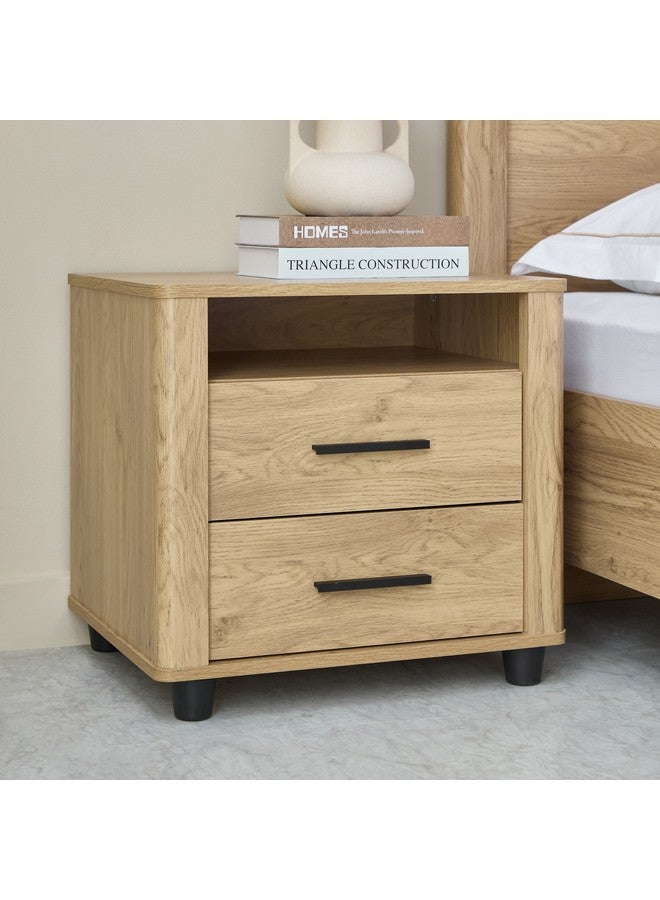 Home Box Bolton Oakland Night Stand 44 x 52.5 x 55 cm  - Image 1