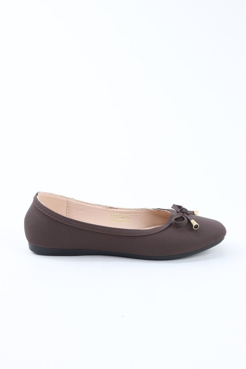 VINY Women's Cushioned Ballet Flats – Comfortable Slip-On Ballerina Shoes, Lightweight Casual Flat Shoes, Soft Walking & Office Footwear for Everyday Wear - Image 1