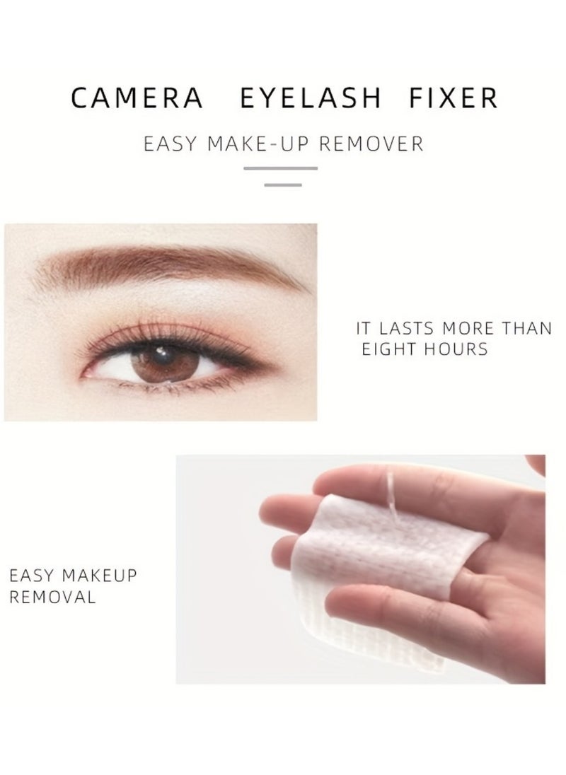 Ministar Lash Gel Primer Base Volume Booster Lash Primer Mascara Strengthening and Conditioning White Mascara Formula  Separates Eyelashes and Sets Eyebrow Lash and Brow Gel Mascara Eye Makeup  - Image 5
