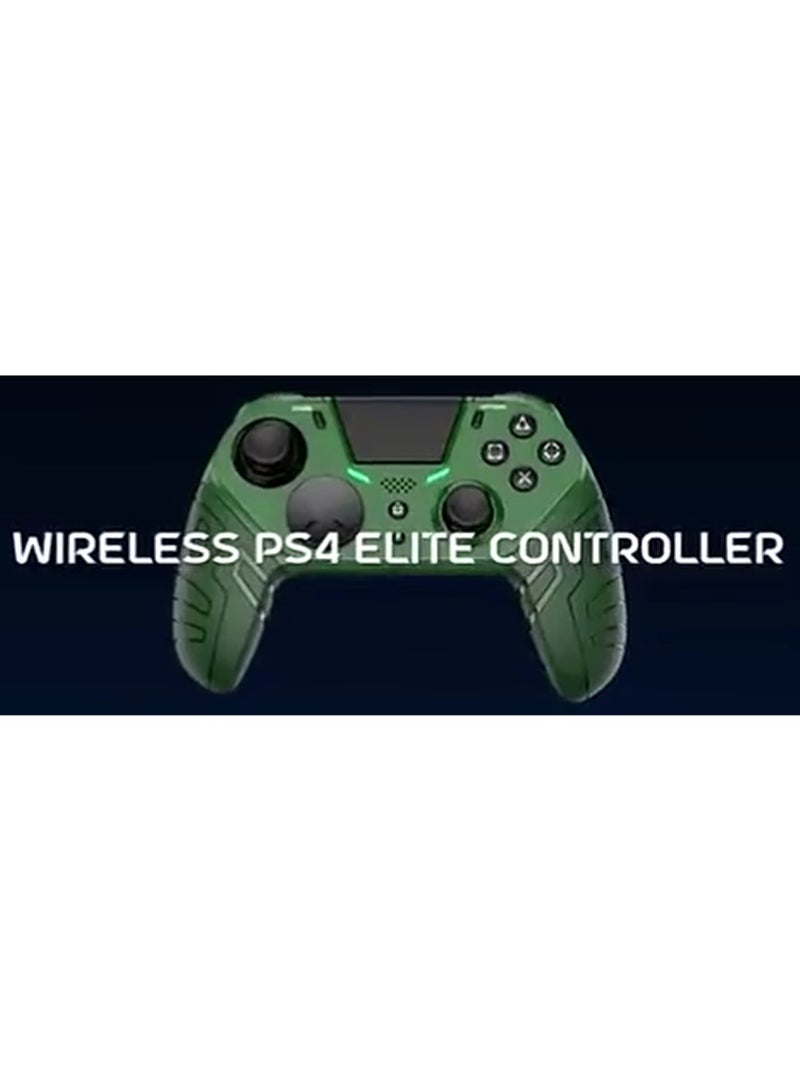 general Classic Gamepad Elite Gaming Controller Multi-platform for PC/PS4/PS3/iOS/Android/Phone with Adjustable Joystick, High-Accuracy Six-Axis Gyroscope, Mapping Macro, Anti-Slip and Anti-Sweat Diamond-Shaped Adhesive Tape, ALPS Rocker, Asymmetric 3D Vibration Motor, 1000mAh Battery - Image 4
