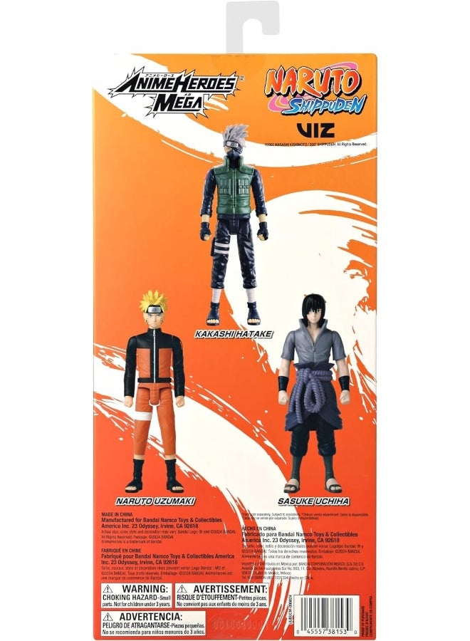 Bandai Anime Heroes Mega Kakashi Hatake Collectible Figure 12-inches - Image 5