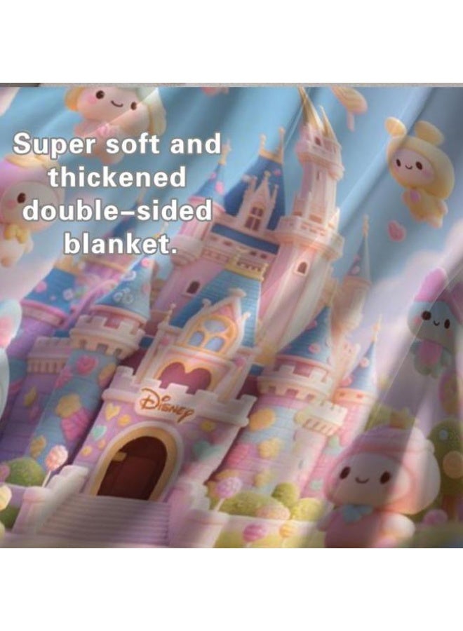 general Flannel thin blanket (warm and comfortable, suitable for sleep, gaming, dust removal and sandproof) 150cm*200cm - 197 - Image 1