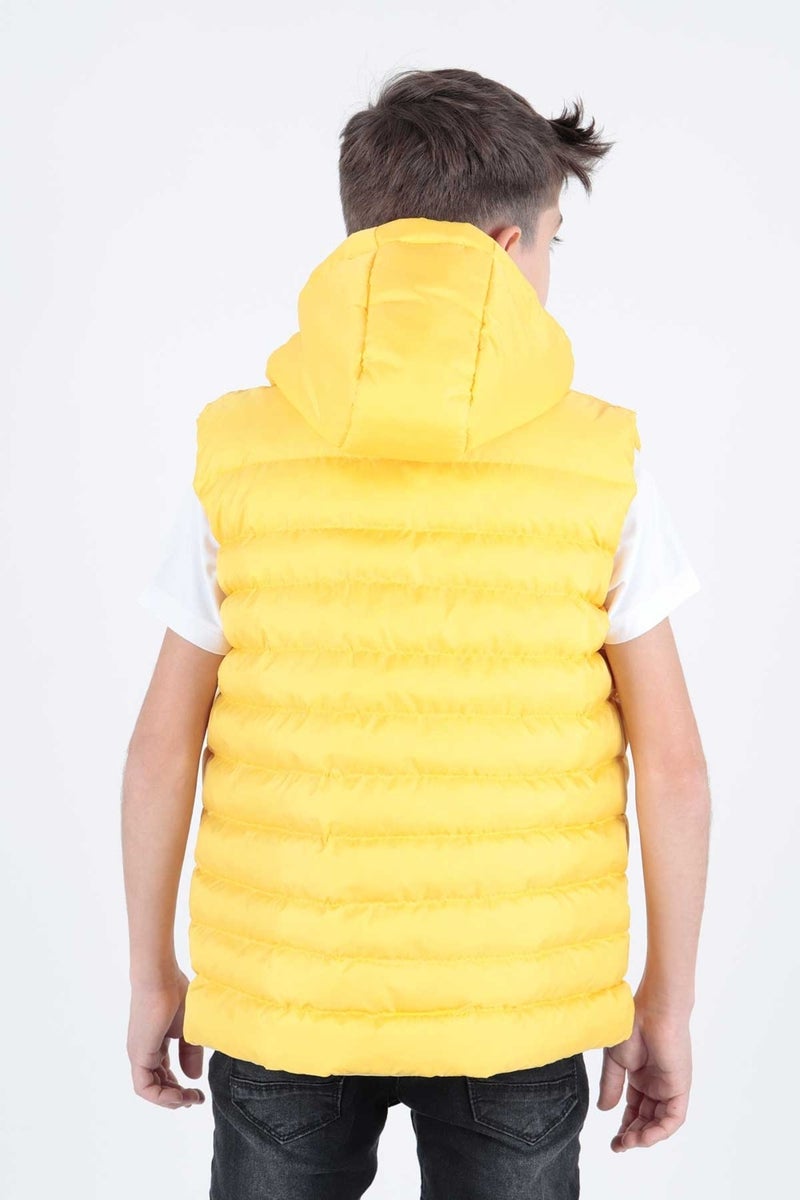Ahenk Kids AHENGİM BOYS CHILDREN VEST BOYS CHILDREN HOODED PUFF VEST AK215051 - Image 5