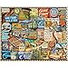 White Mountain 1000 Piece Jigsaw Puzzle Vintage Fish Signs Collage Puzzles with Large Pieces Gift for Adults and Family 24x30 I Love Fishing - Image 2