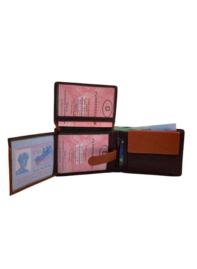 LAVERI LEATHER Anti Smooth Leather Wallet With Inside Leather Lining - Image 5