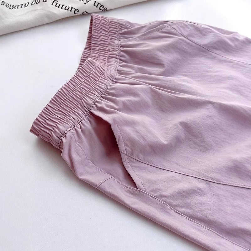 Girls' Ice Silk Anti-Mosquito Pants Summer Thin Quick-Drying Middle And Large Children'S Casual Pants All-Match Loose Sunscreen Breathable Sports Pants - Image 5