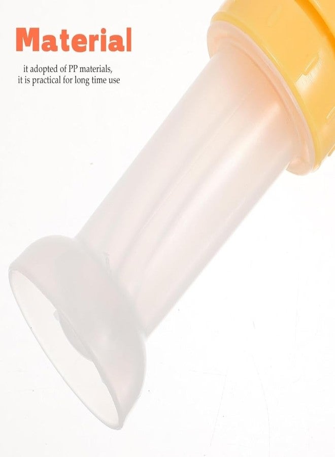Samip Kids Water Bottle Covers Lids - Straw Lid Caps for Kids' Portable Bottles - Yellow Plastic - Classic Style - Dishwasher Safe - Image 3