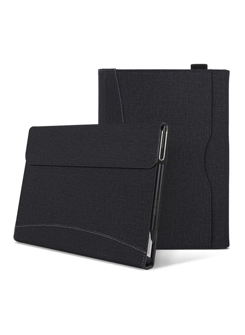 لوحة Microsoft Surface Pro 11 (2024) بحجم 13 بوصة، غلاف واقٍ من نوع سليف بوش مصمم خصيصًا لـ Surface Pro 11، مصنوع من جلد PU ويعمل كحافظة مع وظيفة الوقوف. - Image 1