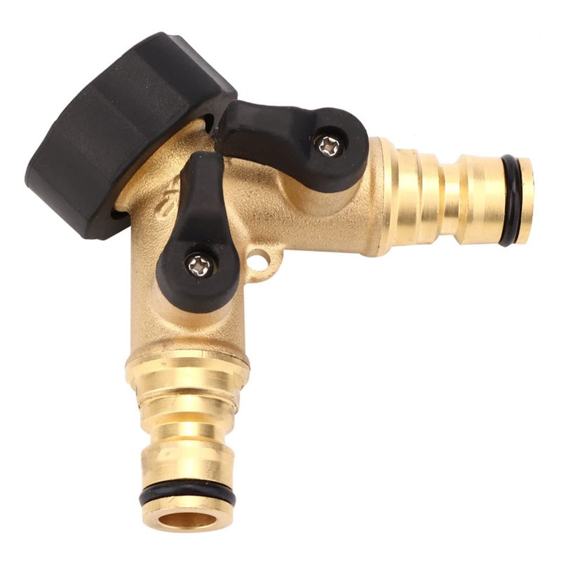 Zerodis G1 FNPT DN25 Copper Garden Water Hose Connector Faucet Splitter Tool For Outdoor Watering Hose Pipe Fitting - Image 2