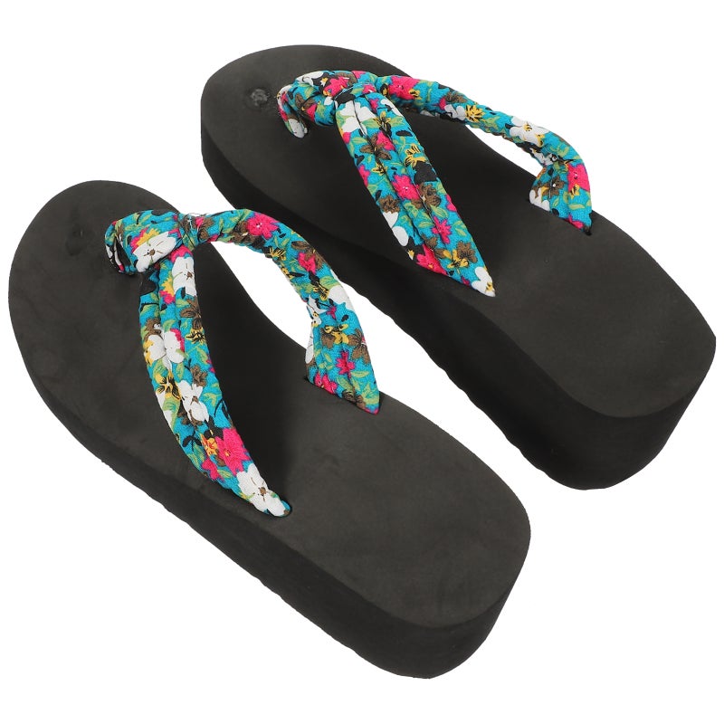 1 Pair Women Sandals Girl Thick Sole Slipper Fashion Slippers Flops - Image 3