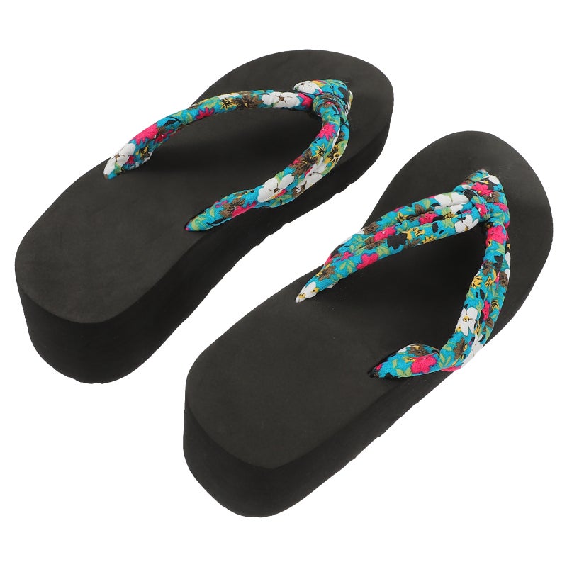 1 Pair Women Sandals Girl Thick Sole Slipper Fashion Slippers Flops - Image 1