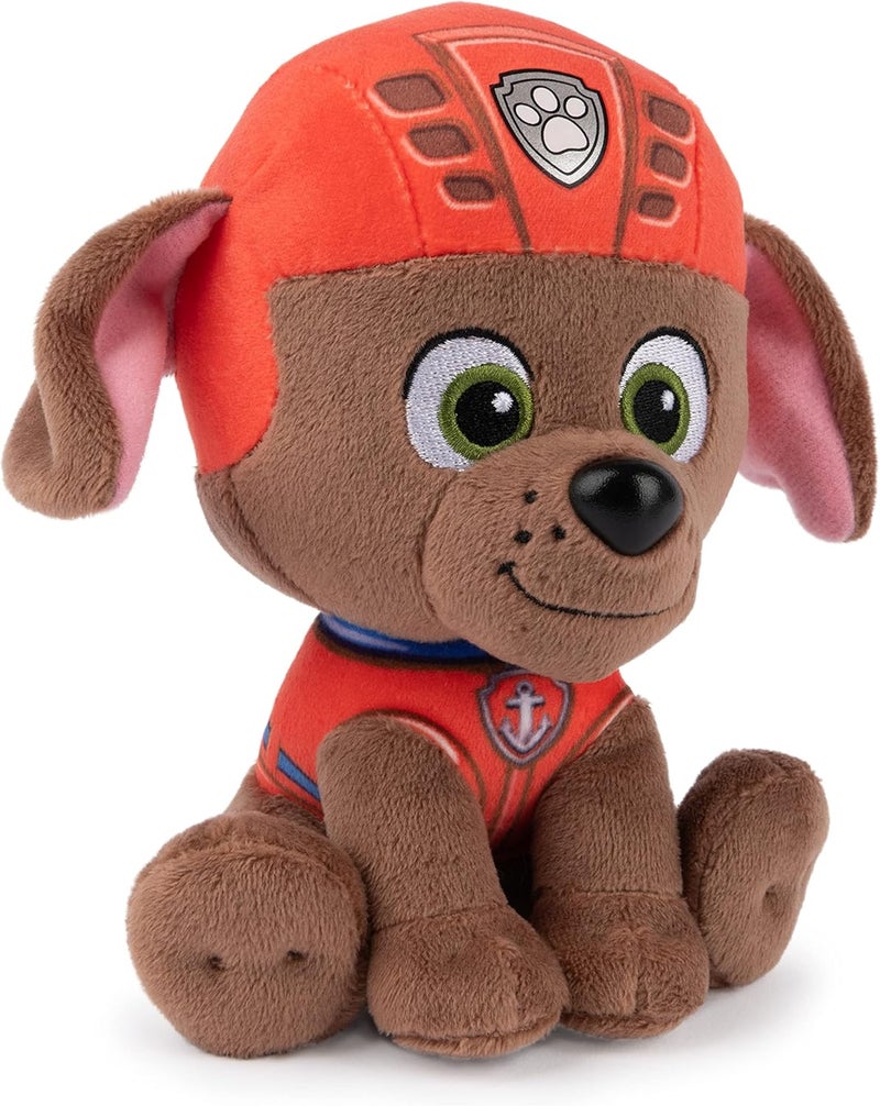 GUND Official PAW Patrol Zuma in Signature Water Rescue Uniform Plush Toy, Stuffed Animal for Ages 1 and Up, 6" (Styles May Vary) - Image 4