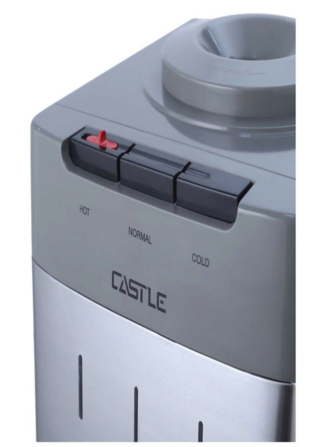 كاسل - كاسيل مبرد مياه 3 حنفية بحافظة, سيلفر - WD3040 - Image 1