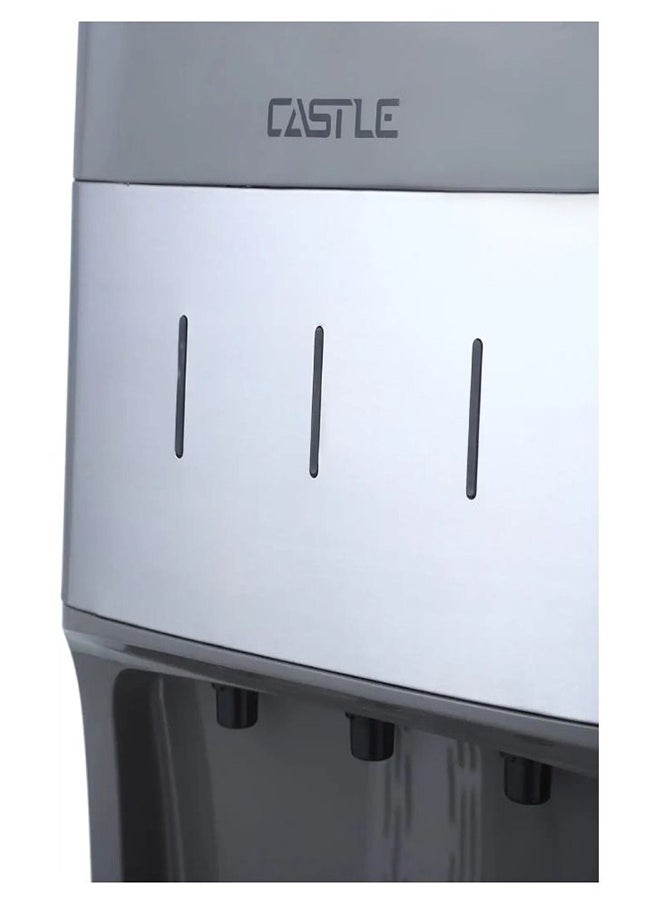 كاسل - كاسيل مبرد مياه 3 حنفية بحافظة, سيلفر - WD3040 - Image 1