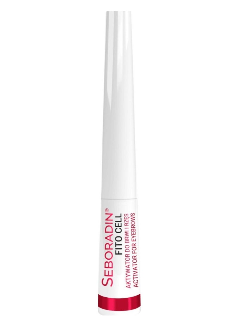 Seboradin Seboradin FitoCell Eyebrow and Eyelash Activator Contains an activator that strengthens, glosses, and nourishes eyebrows and eyelashes - 6Ml - Image 2