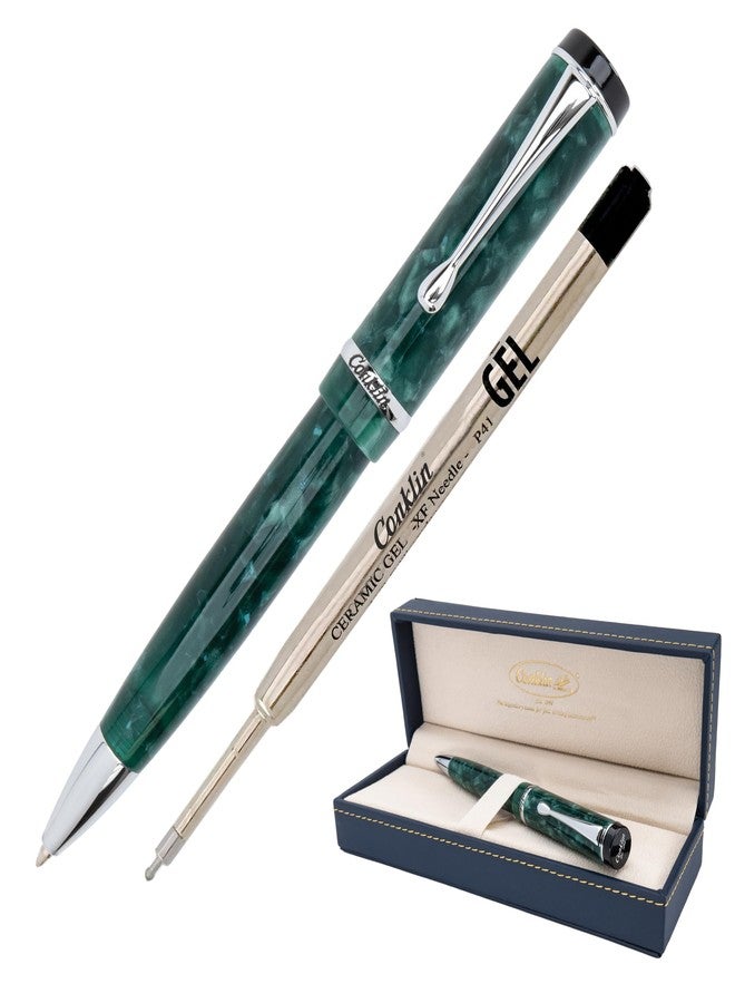 Conklin Duragraph Gel Pen Forest Green | Luxury Gel Pen with Refillable Ink | Smooth Writing, Premium Quality, Elegant Design - Image 1