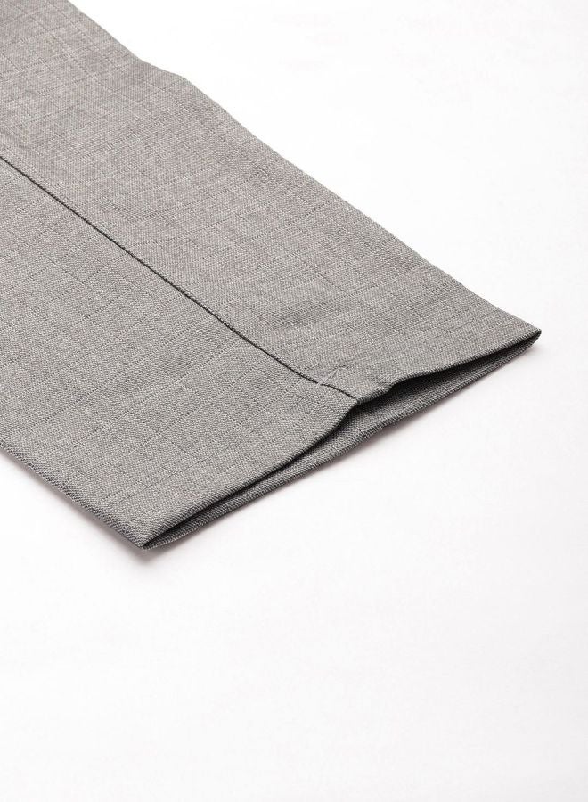 The Indian Garage Co Men Regular Fit Self Design Mid-Rise Stretchable Jogger Trousers  - Image 4