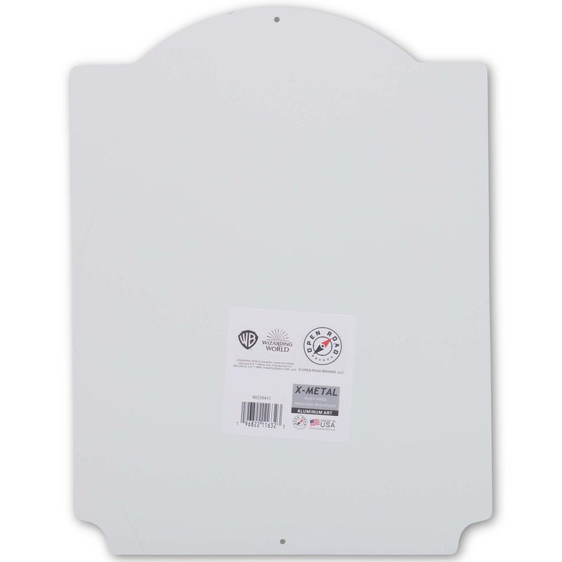 Open Road Brands Harry Potter I'd Rather Be at Hogwarts Metal Sign - Fun Hogwarts Wall Decor for Bedroom or Movie Room - Image 3