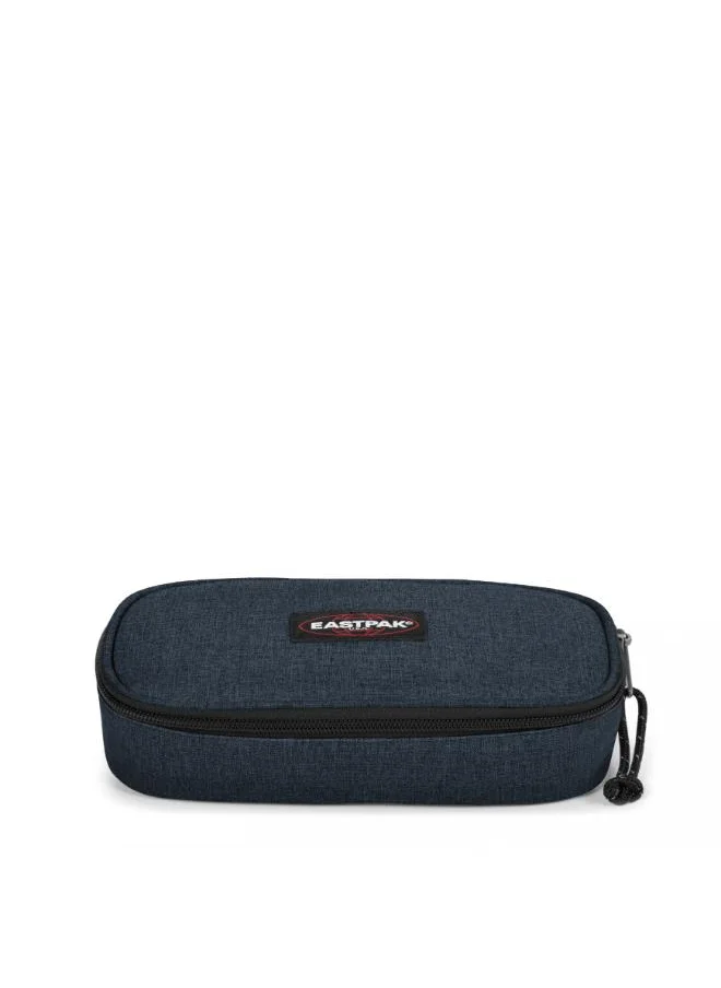ايستباك Oval Single Triple Denim Large Hard Pencil Case - EK00071726W1