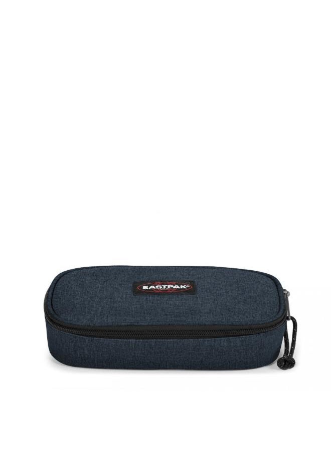 EASTPAK Oval Single Triple Denim Large Hard Pencil Case  - Image 1