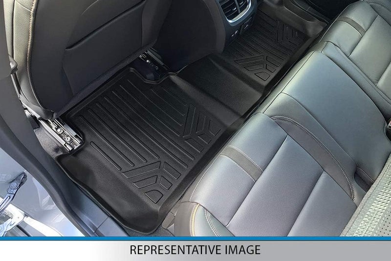 SMARTLINER Floor Mats 2 Row Liner Set Black for 2014-2019 Toyota Corolla - Image 4