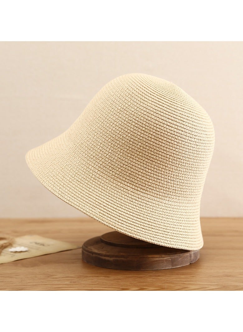 Goolsky قبعات دلو للنساء، قبعة شاطئ شمسية للنساء، قبعة دلو مصنوعة من قماش البامبو القابل للطي والتعبئة، قبعة صيد - Image 4