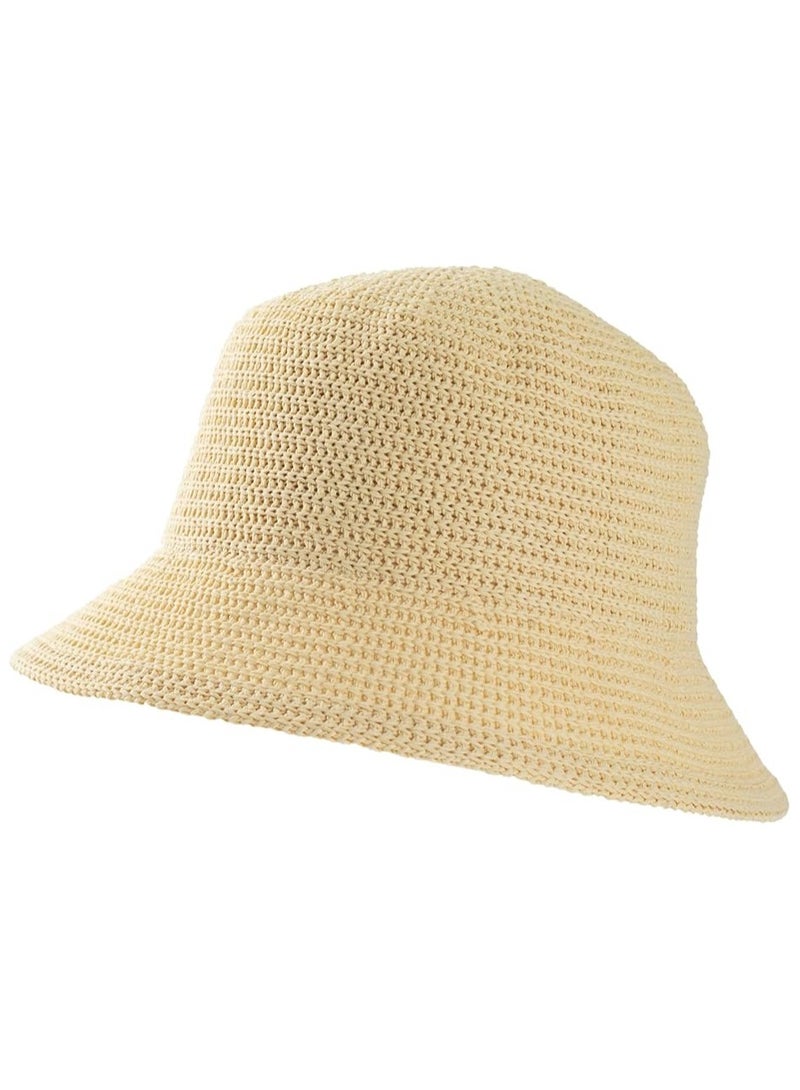 Goolsky قبعات دلو للنساء، قبعة شاطئ شمسية للنساء، قبعة دلو مصنوعة من قماش البامبو القابل للطي والتعبئة، قبعة صيد - Image 2