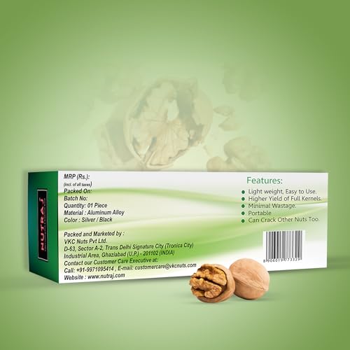 Nutraj ‎Walnut Cracker and Opener Tool | Durable Nut Cracker for Nuts - Image 2