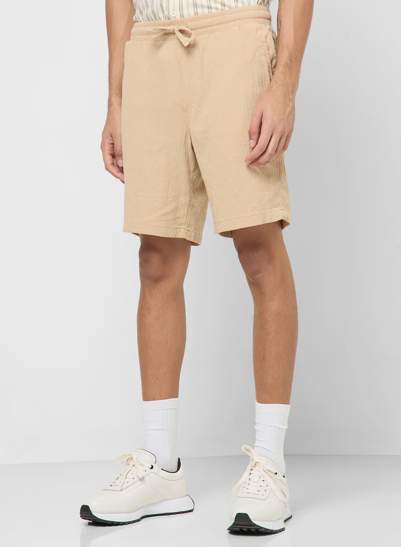 JACK & JONES JPSTJAIDEN CRINKLE JOGGER SHORT SN SRT
