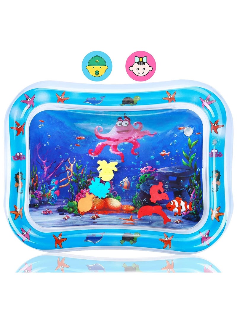 مايل ميلو بساط مائي قابل للنفخ لوقت الزحف على البطن - العاب حسية للرضع والاطفال الصغار لأنشطة النمو المبكر | لعمر 3 الى 12 شهر - Image 1