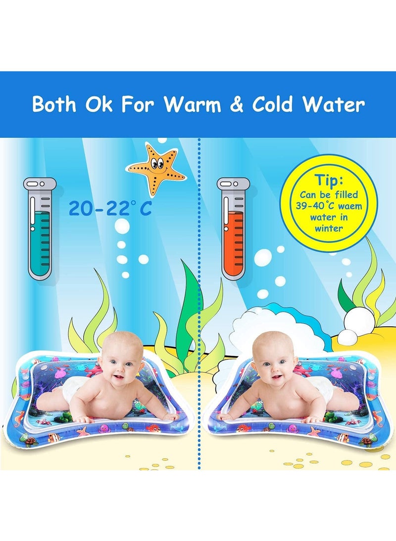 مايل ميلو بساط مائي قابل للنفخ لوقت الزحف على البطن - العاب حسية للرضع والاطفال الصغار لأنشطة النمو المبكر | لعمر 3 الى 12 شهر - Image 4
