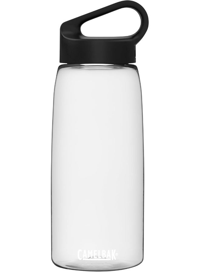 كاميلباك زجاجة مياه كاملباك كاري كاب – 32 أونصة، شفافة – متينة، صديقة للبيئة، خالية من BPA وسهلة الحمل والتنظيف - Image 1