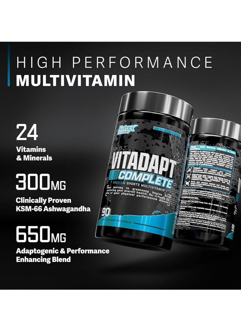 Nutrex Research Nutrex Research Vitadapt Clinically Dosed Sport Multivitamin 90 Tablets  - Image 2