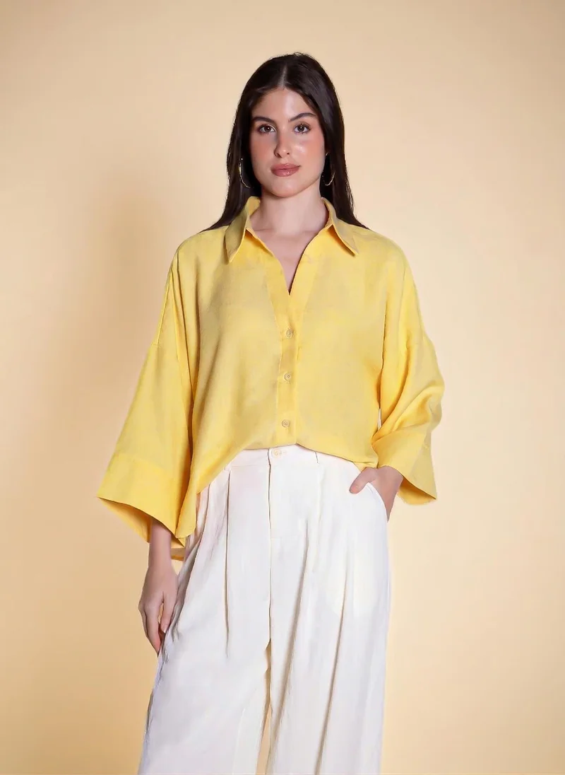 SHAPES COMFORT COTTON BLEND SHIRT