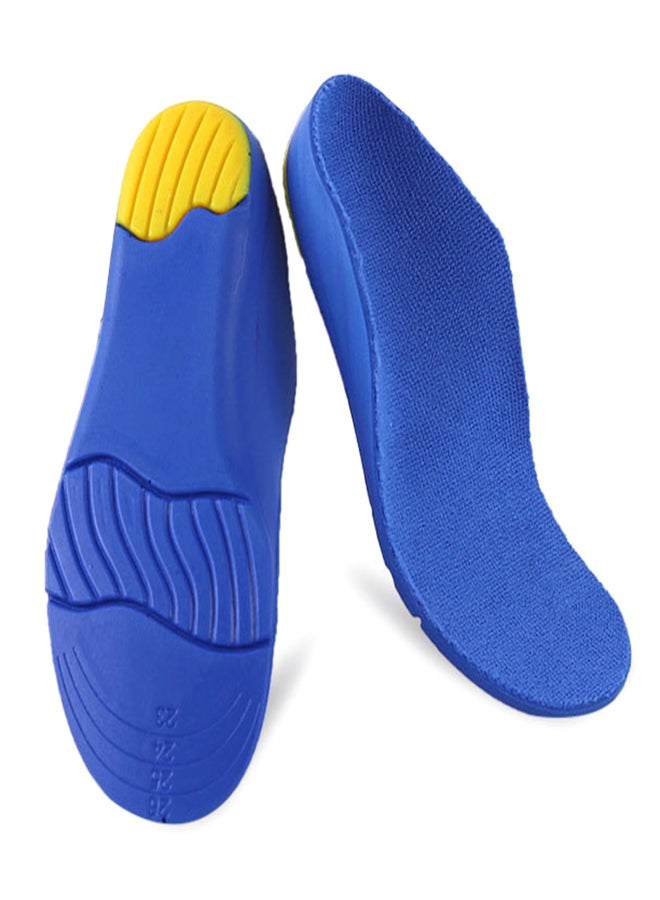 Pair Flat Foot Correction Insoles for Children Arch Support U-shaped Heel Shockproof Sweat-absorbing Breathable Shoes Pad - Image 1
