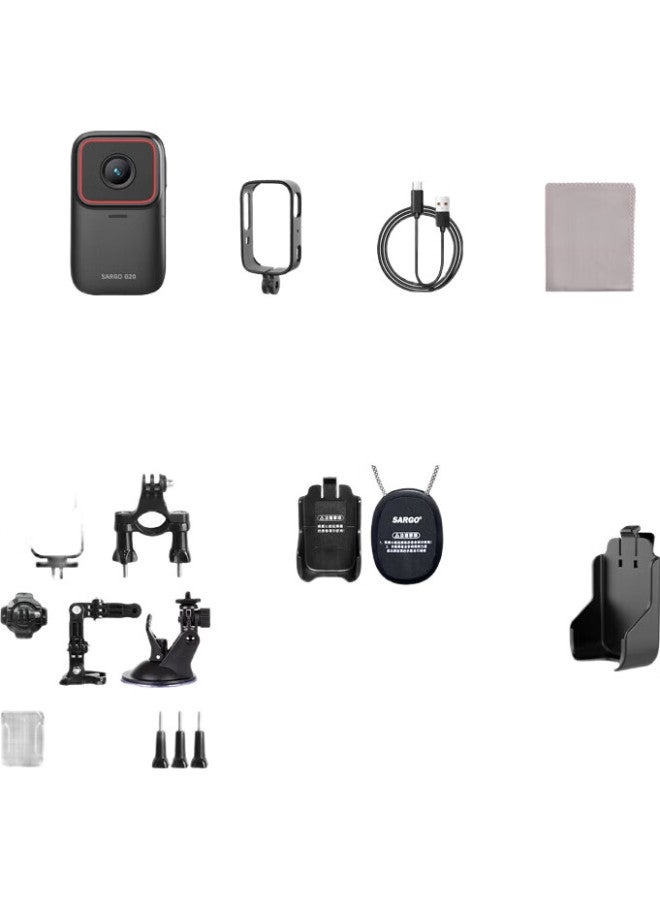 Mountain Dog Shangou G20 Thumb Action Camera, 4K Ultra Hd Touchscreen Anti-Shake Motorcycle Dash Cam, Helmet Bicycle Riding Vlog Non-360 Panoramic Small Camera - Image 1