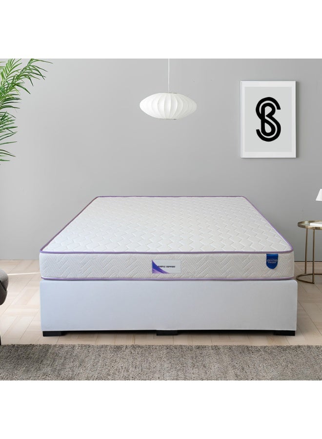 Bed and Mattress Zone Purple Support Euro Top Medical Mattress 200x200x20cm Super King Size