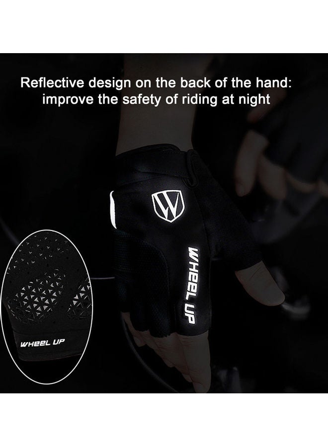 wheel up Summer Sun Protection Half Finger Sports Gloves - Image 4