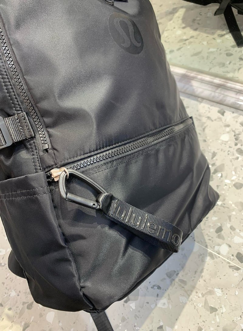 Lululemon double shoulder bag, sporty, for school, casual wear, hiking, 22l large capacity backpack - Image 3