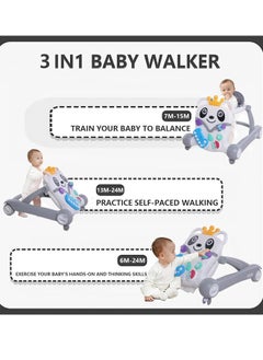 Sit-to-Stand Learning Baby Walker Toys, Learning Walker for Boys Girls Toddler, Multifunctional Educational Activity Center Removable Play Panel Learning Walker Foldable Infant Toddlers Activity Walker - pzsku/Z29AE663BDA23F913CE4CZ/45/_/1728701715/825ae56d-21f3-44cc-8ac1-985b3f3d4fd7