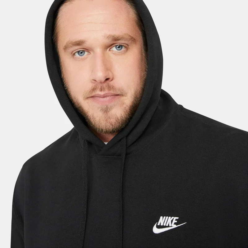 Nike Black Men's Sportswear Club Hoodie for Men | Best Price UAE