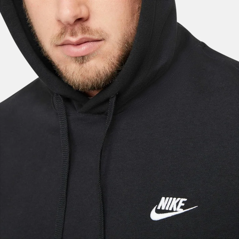 Nike Black Men's Sportswear Club Hoodie for Men | Best Price UAE