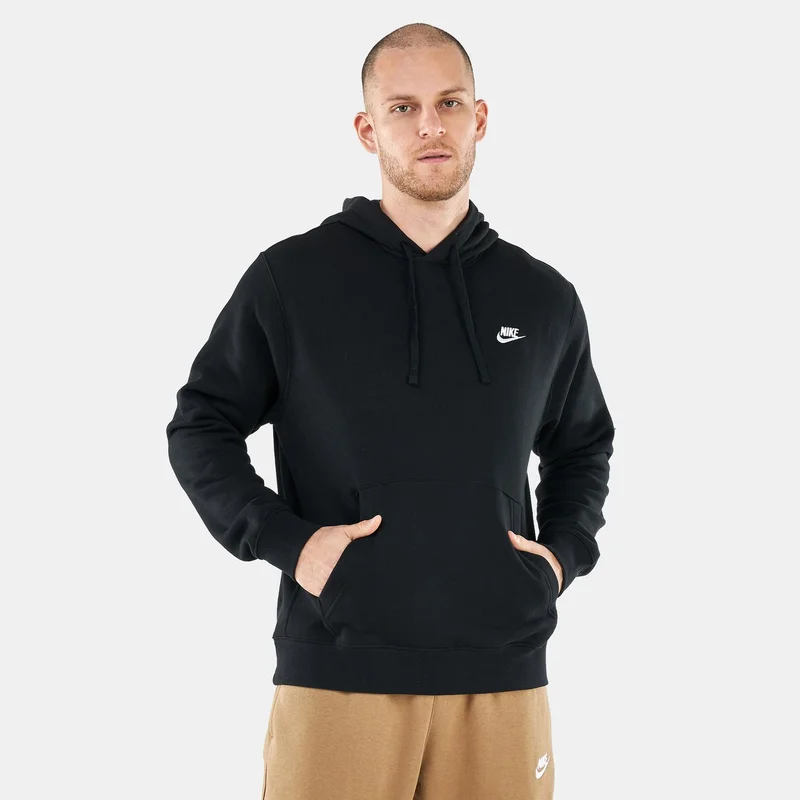 Nike Black Men's Sportswear Club Hoodie for Men | Best Price UAE