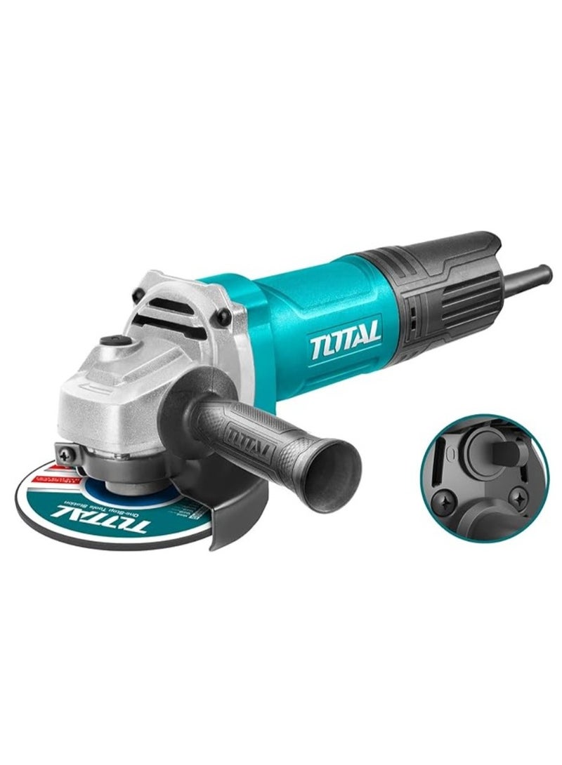 TOTAL 5-inch 900-watt angle grinder
