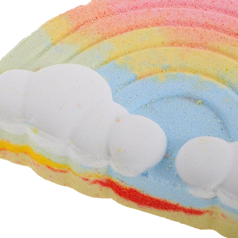 Healeved Creative Rainbow Cloud Bath Bomb with Sea Salt for Skin Nourishment and Luxurious Foaming Unique Essential Oil Bubble Bath Accessory for Relaxing - Image 3
