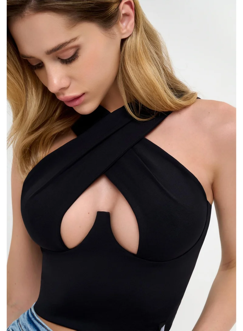 Bona Fide Sirene Black Sirene Sports Bra for Women for Women | Best Price UAE