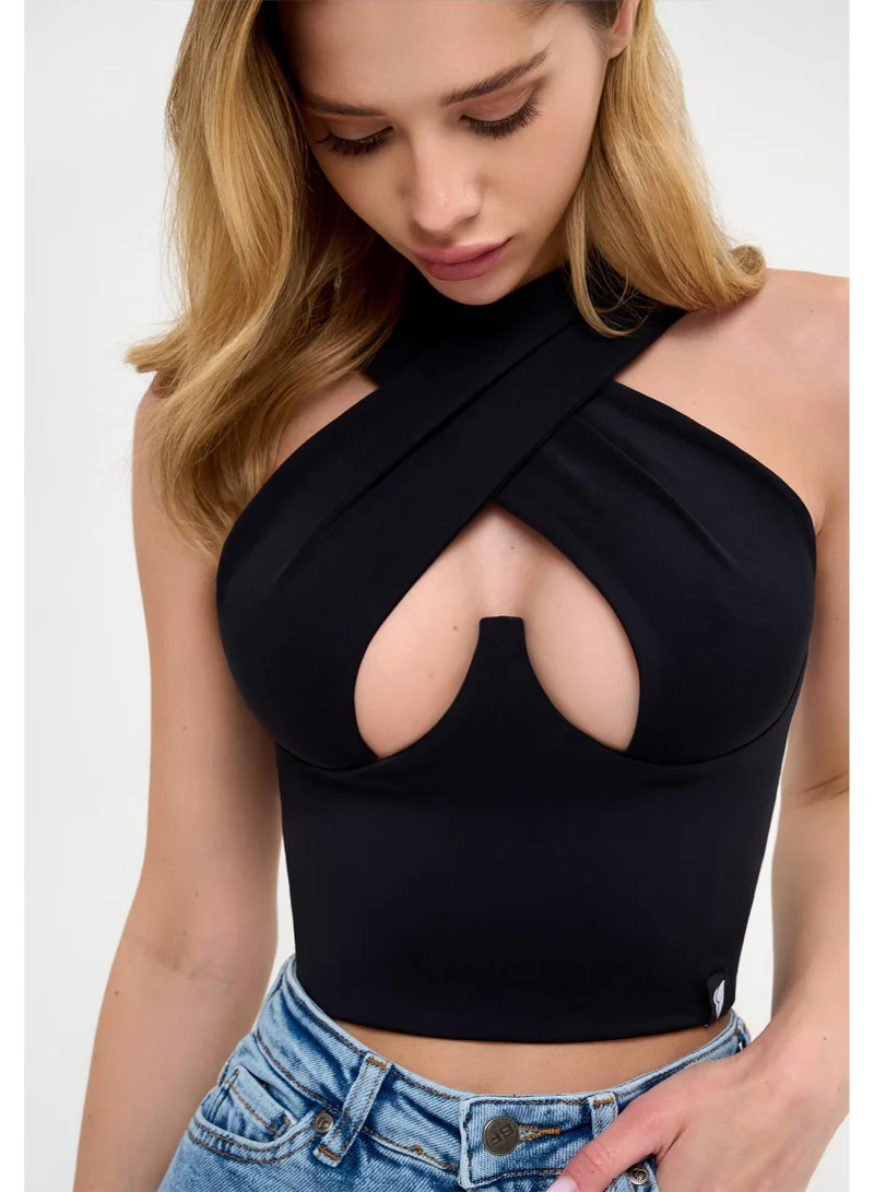 Bona Fide Sirene Black Sirene Sports Bra for Women for Women | Best Price UAE